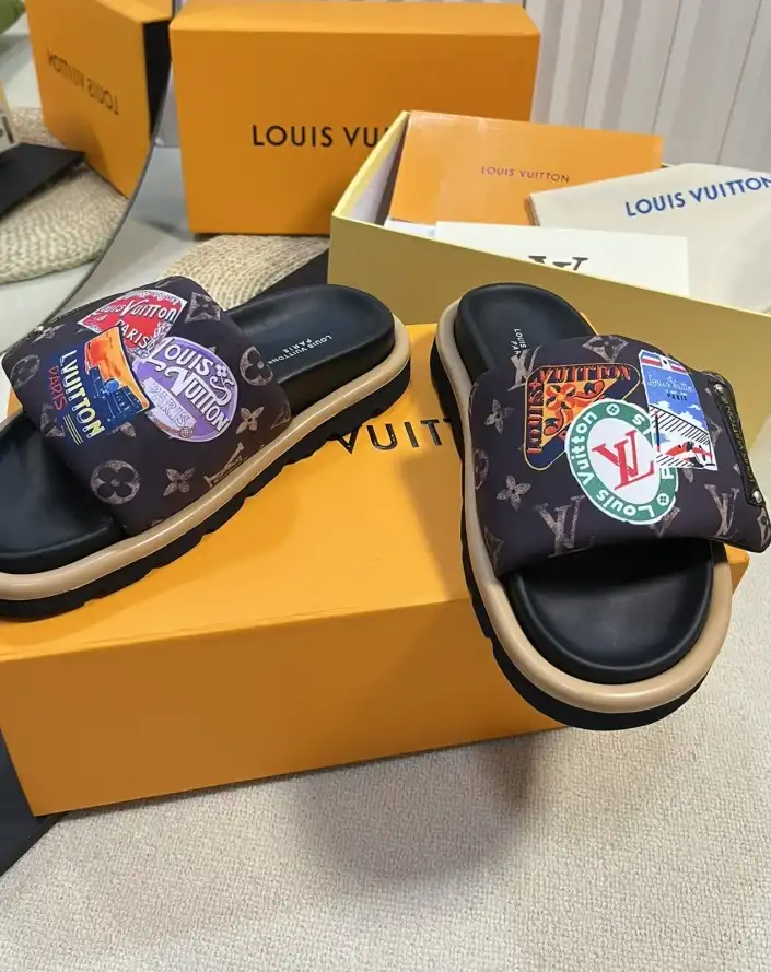 hype LV Slippers