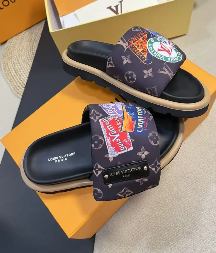 hype LV Slippers