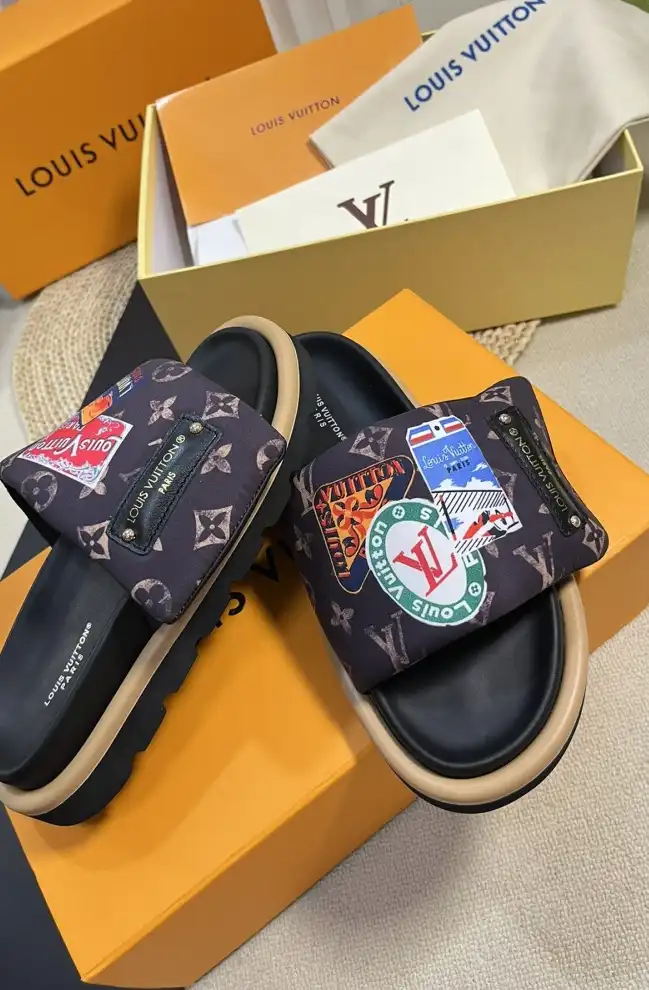 hype LV Slippers