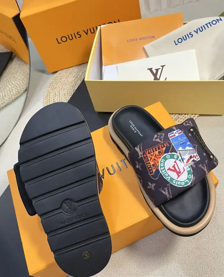 hype LV Slippers