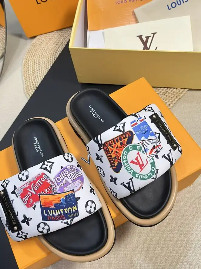 hype LV Slippers