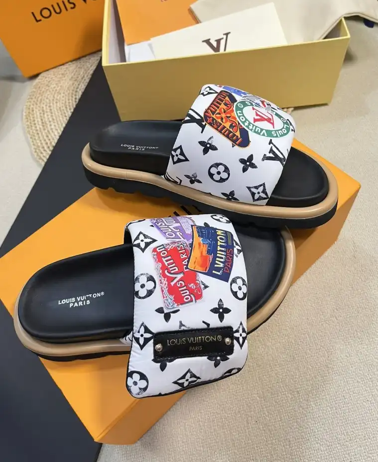 hype LV Slippers