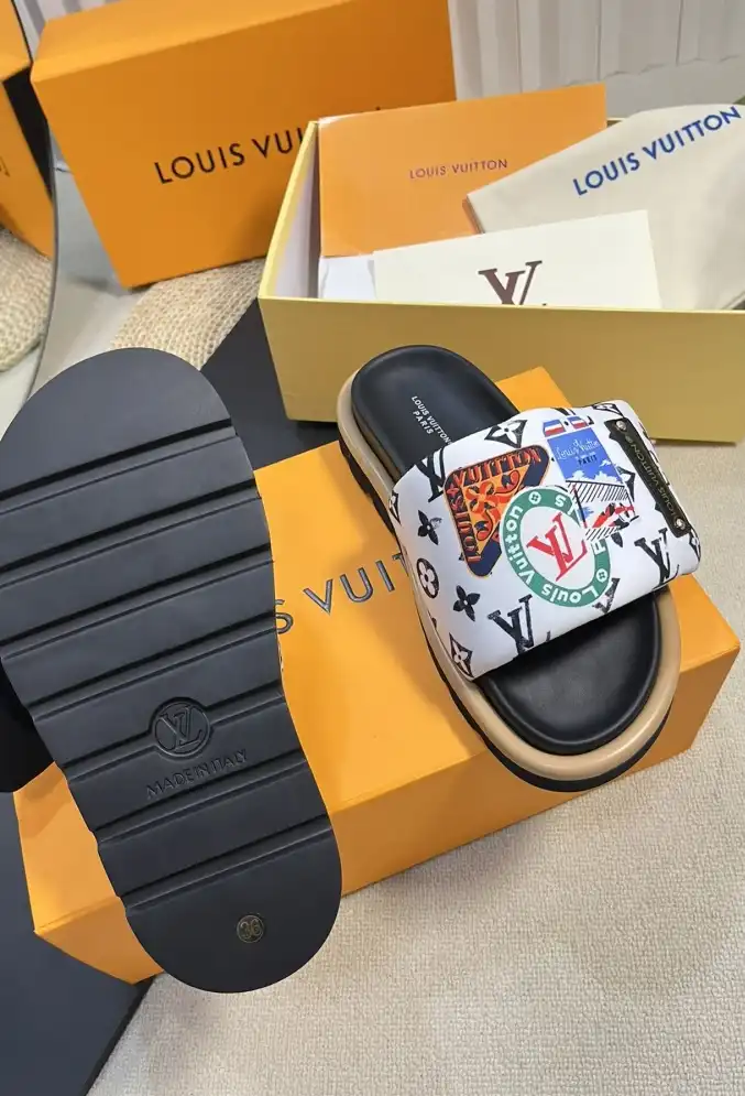 hype LV Slippers