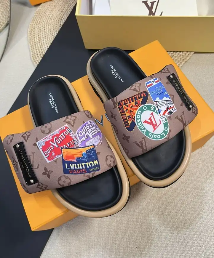 hype LV Slippers