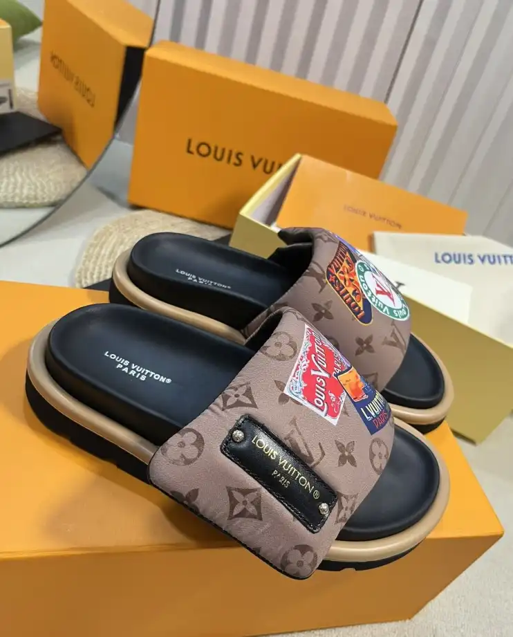 hype LV Slippers