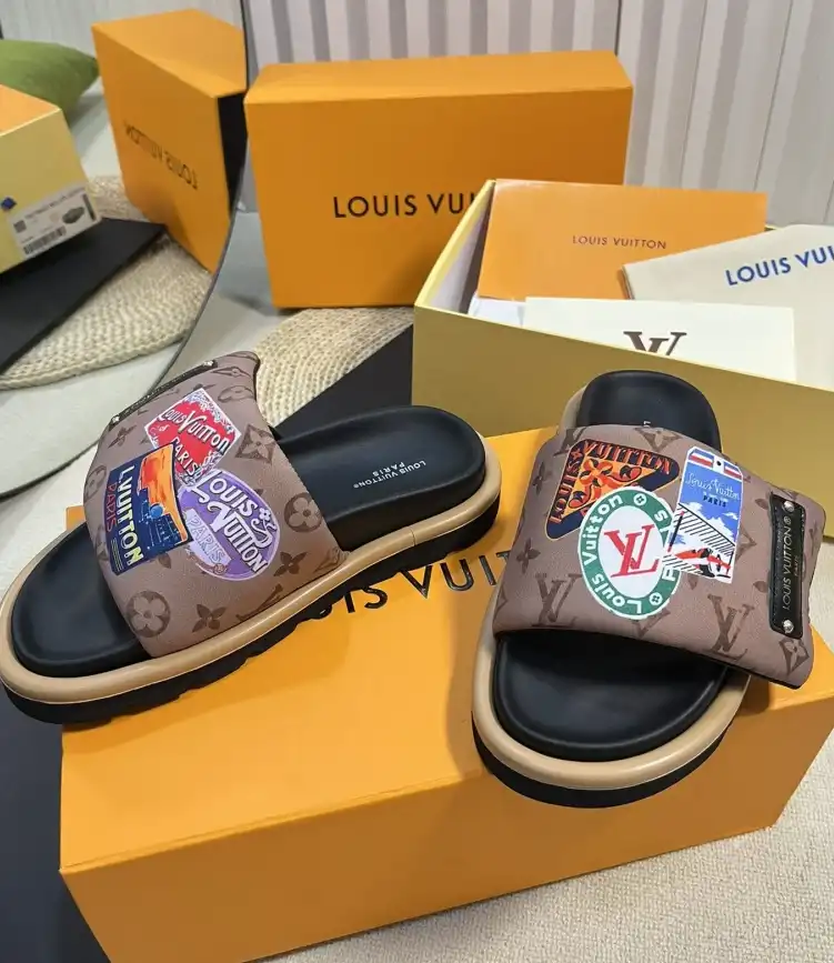 hype LV Slippers