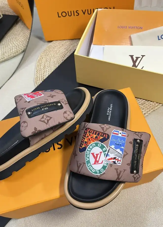 hype LV Slippers