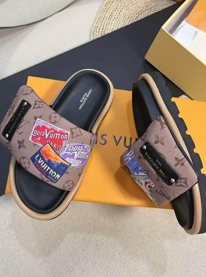 hype LV Slippers