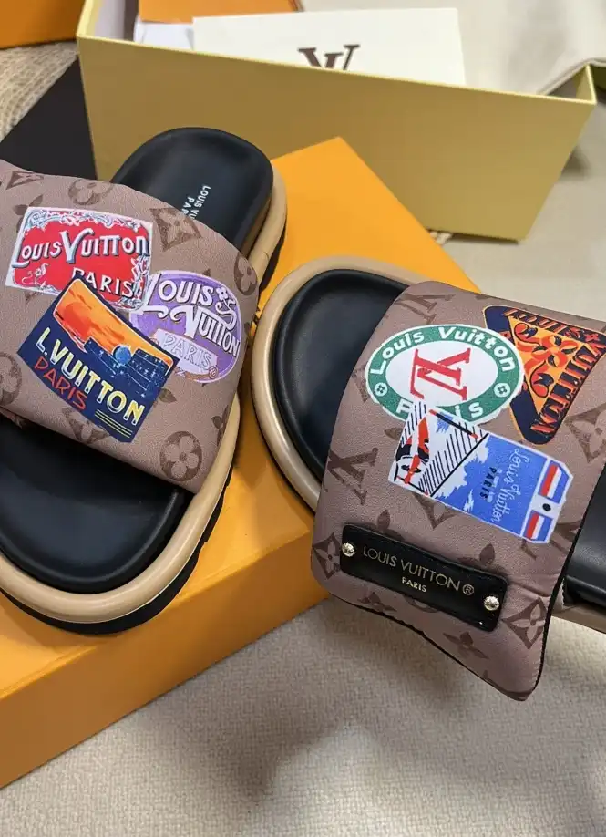 hype LV Slippers