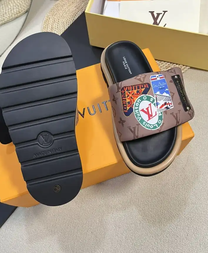 hype LV Slippers