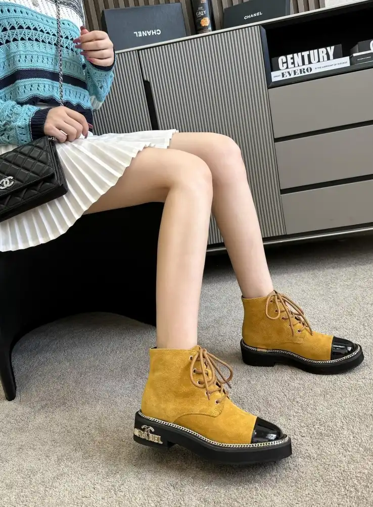 hype Chanel Boots