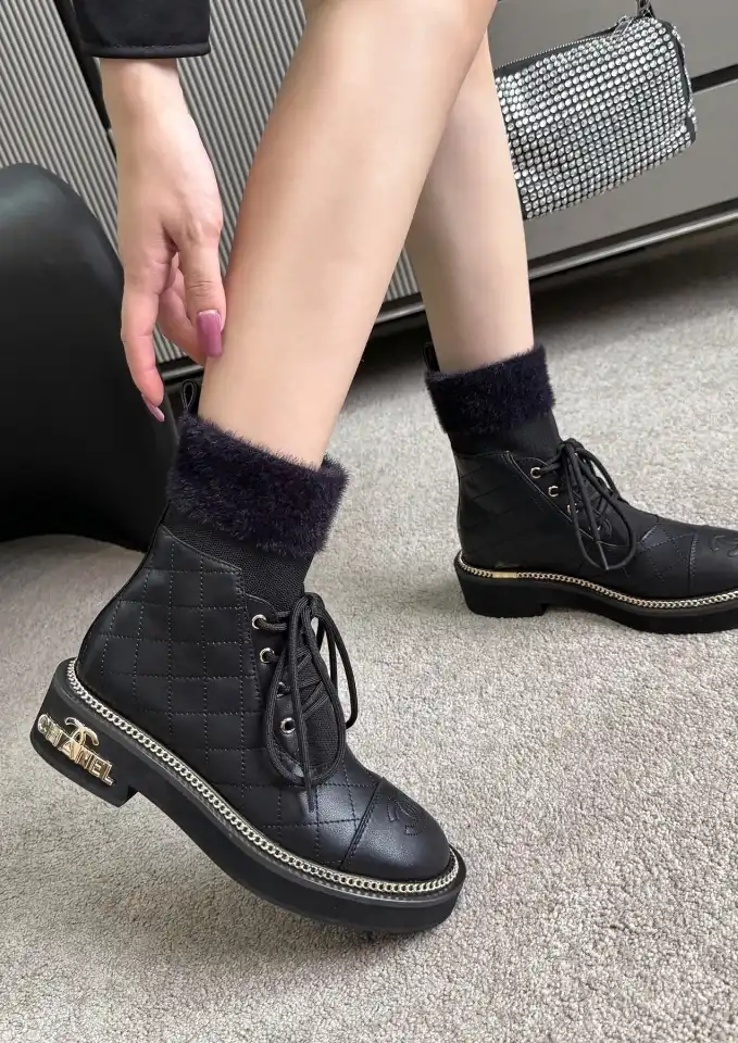 hype Chanel Boots