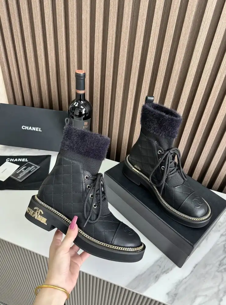 hype Chanel Boots