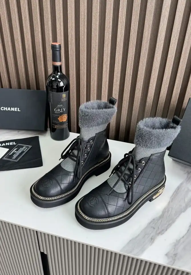 hype Chanel Boots