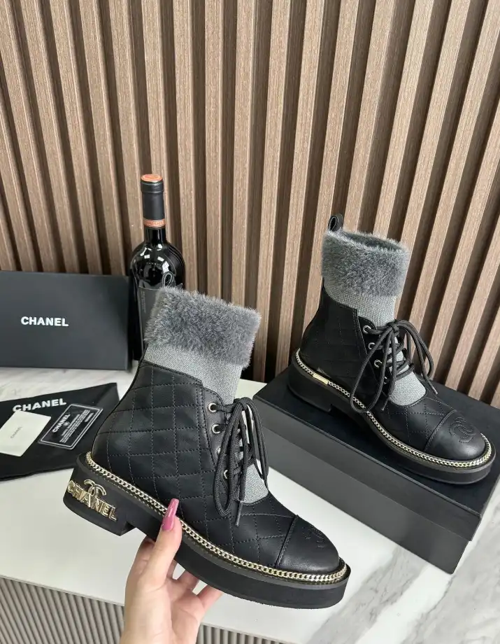 hype Chanel Boots