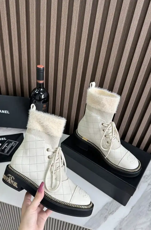 hype Chanel Boots