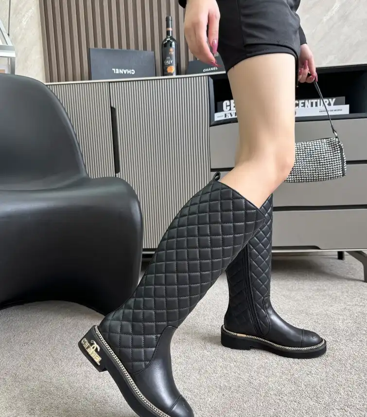 hype Chanel Boots