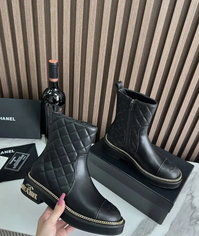 hype Chanel Boots