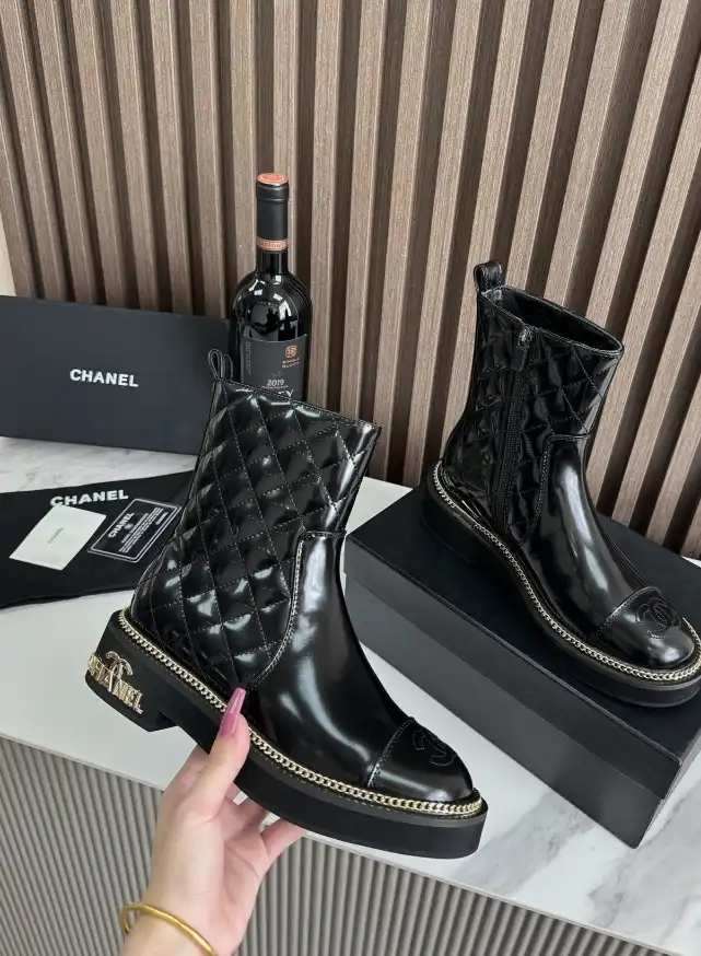 hype Chanel Boots