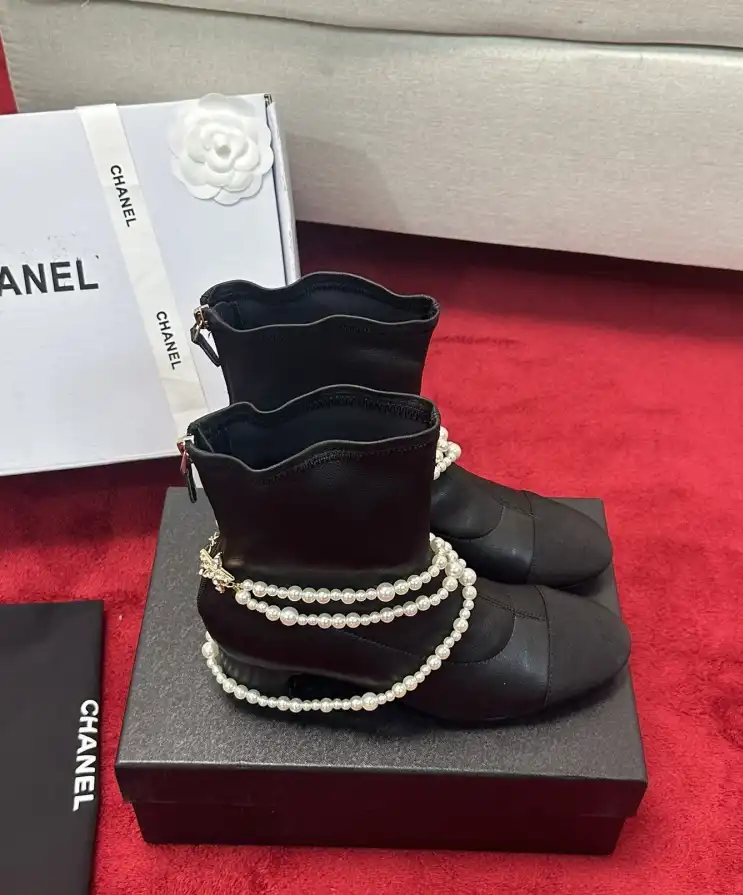 hype Chanel Boots