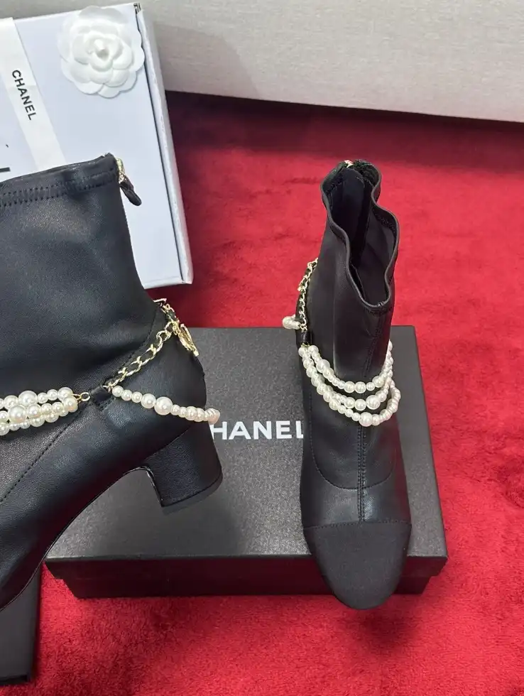 hype Chanel Boots