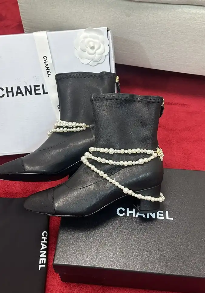 hype Chanel Boots