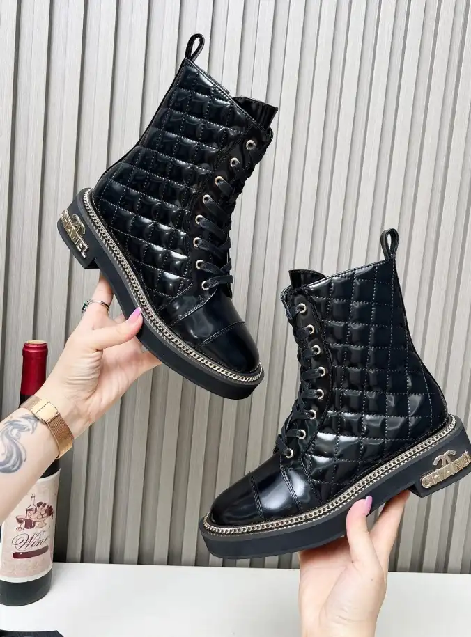 hype Chanel Boots