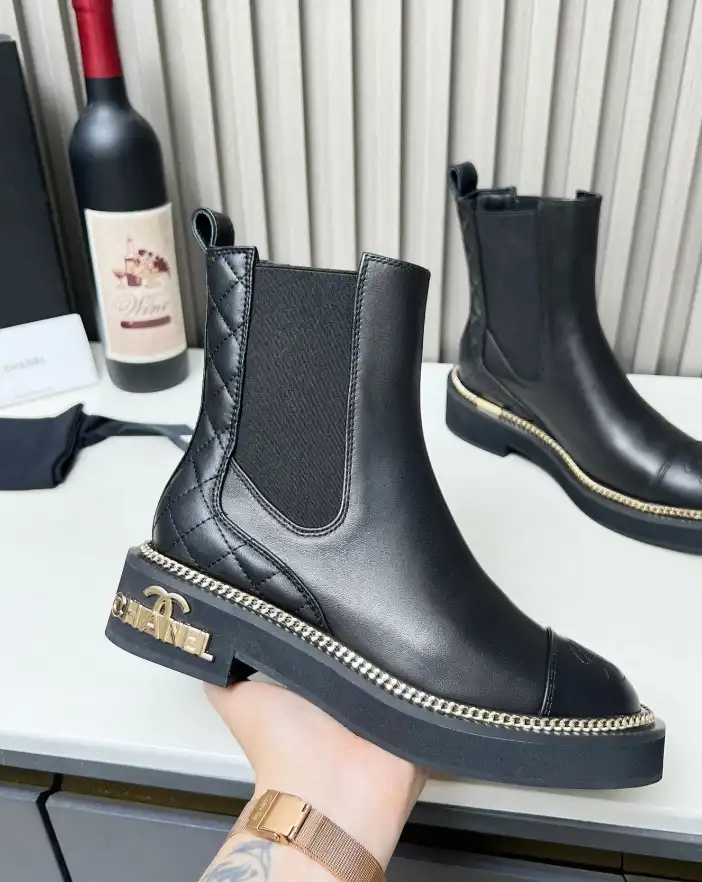 hype Chanel Boots