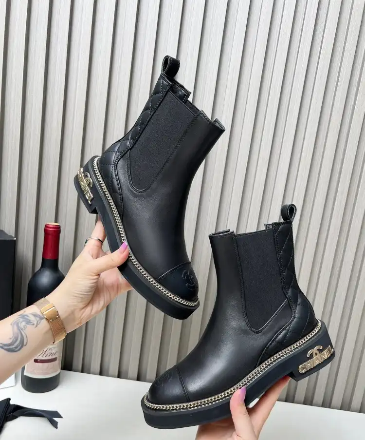 hype Chanel Boots