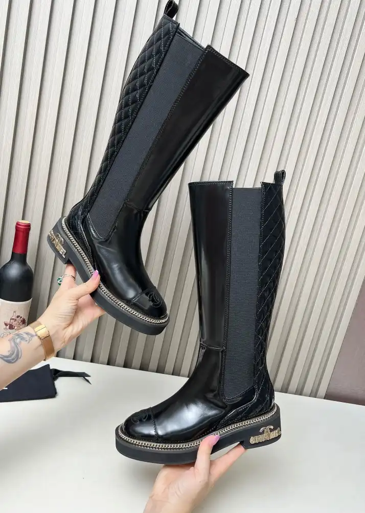 hype Chanel Boots