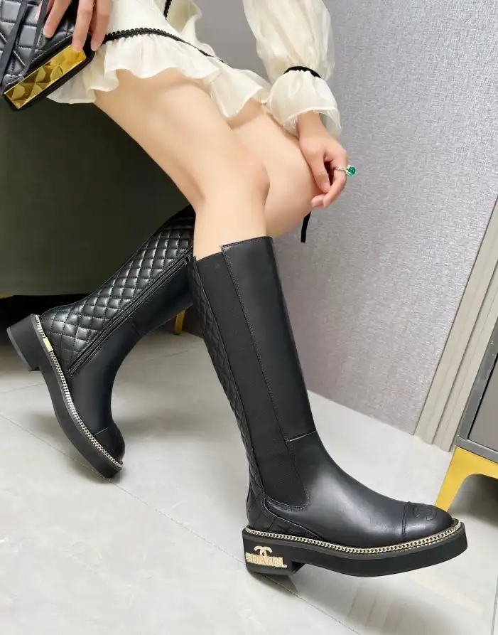 hype Chanel Boots