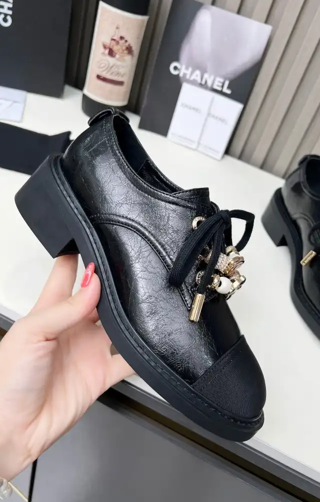 hype Chanel Leather Shoes