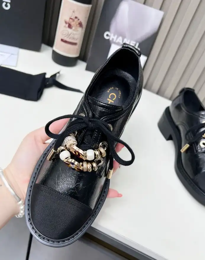 hype Chanel Leather Shoes