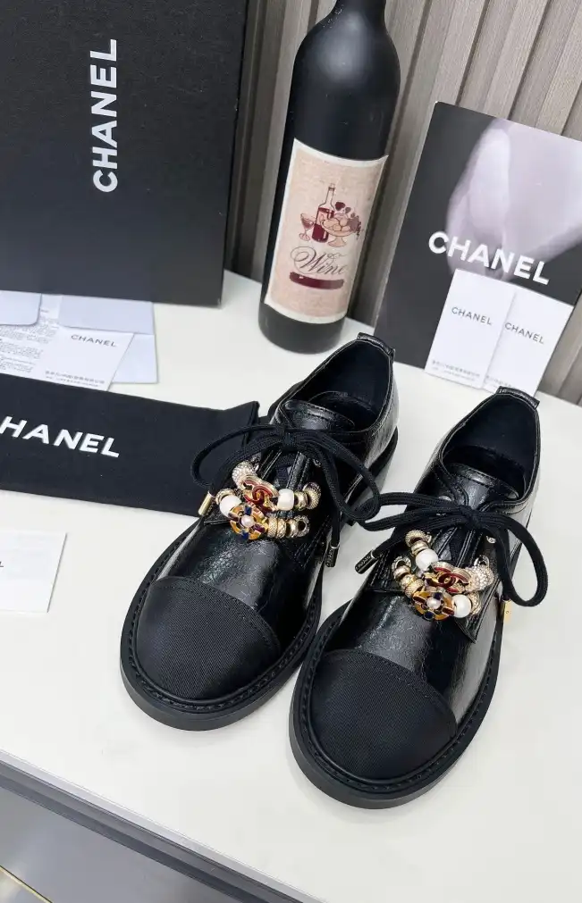 hype Chanel Leather Shoes