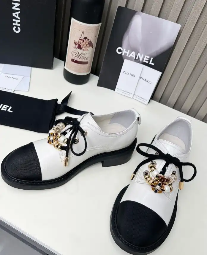 hype Chanel Leather Shoes