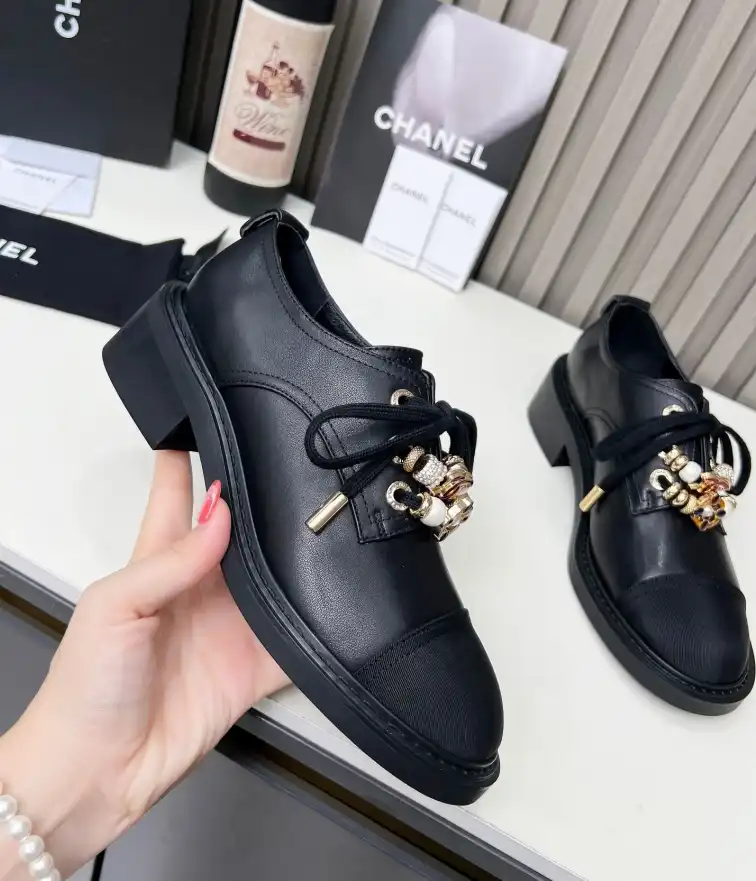 hype Chanel Leather Shoes