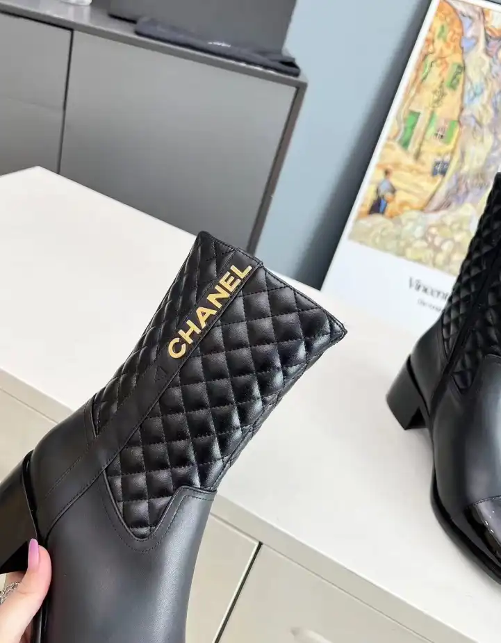 hype Chanel Boots