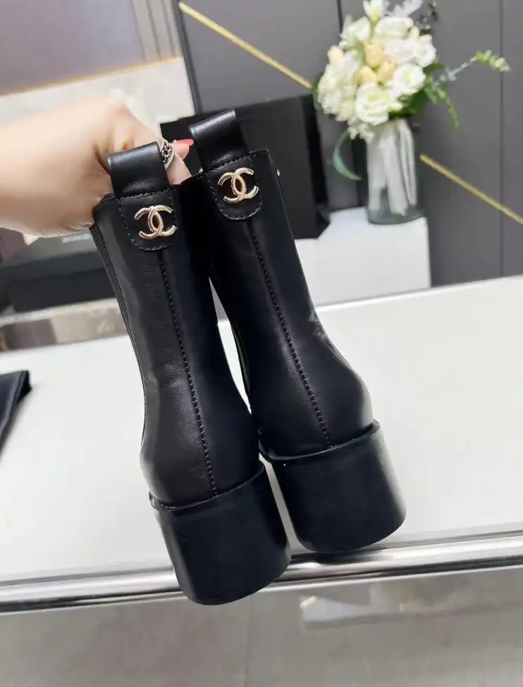 hype Chanel Boots