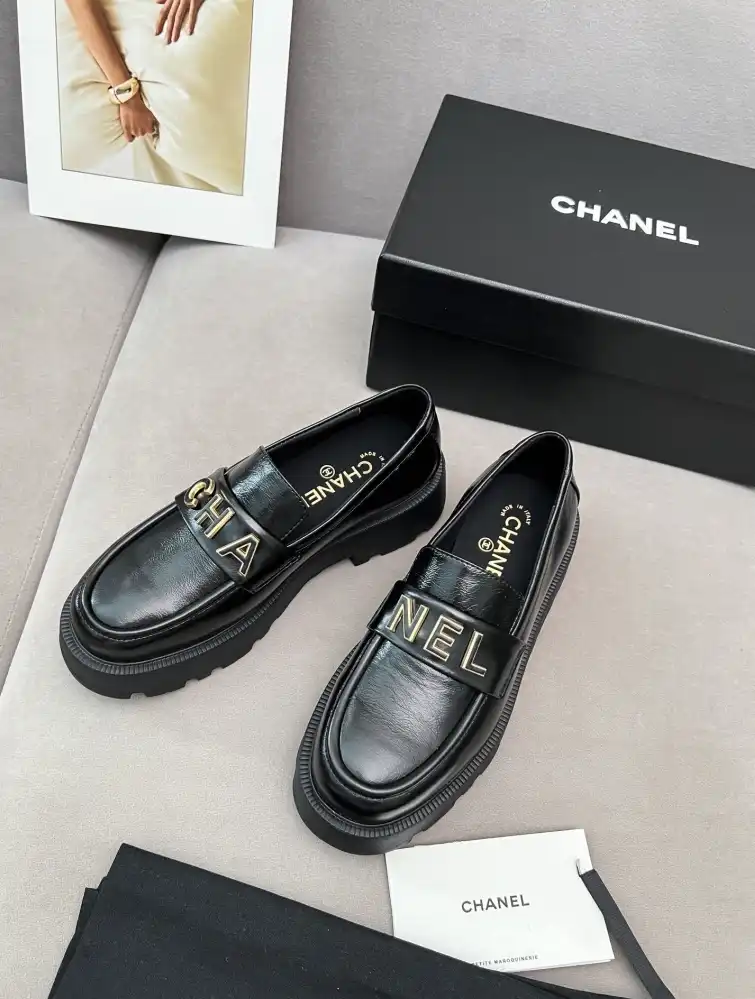 hype Chanel Leather Shoes