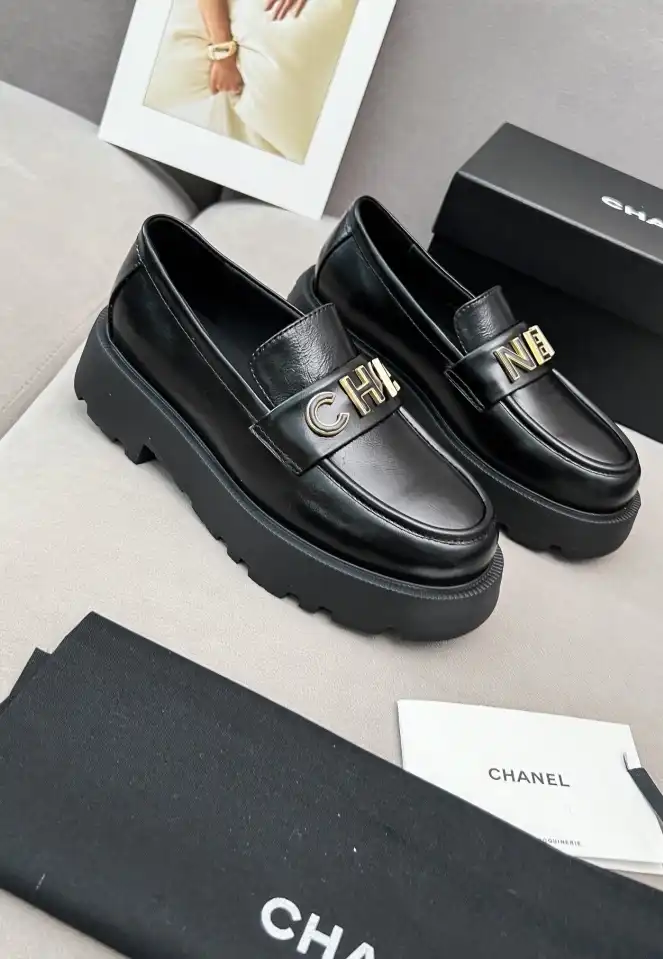 hype Chanel Leather Shoes