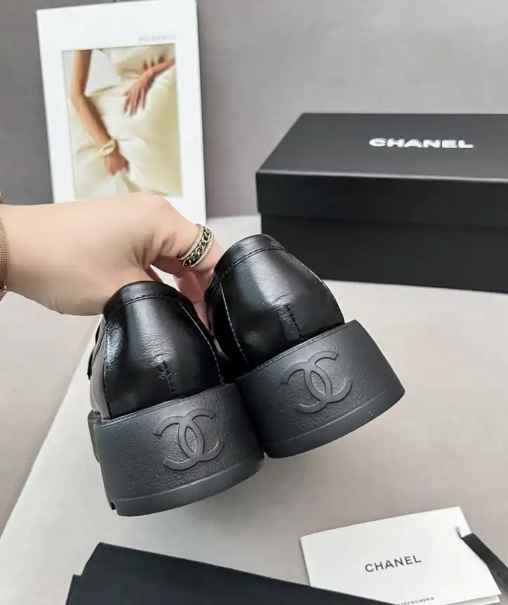 hype Chanel Leather Shoes