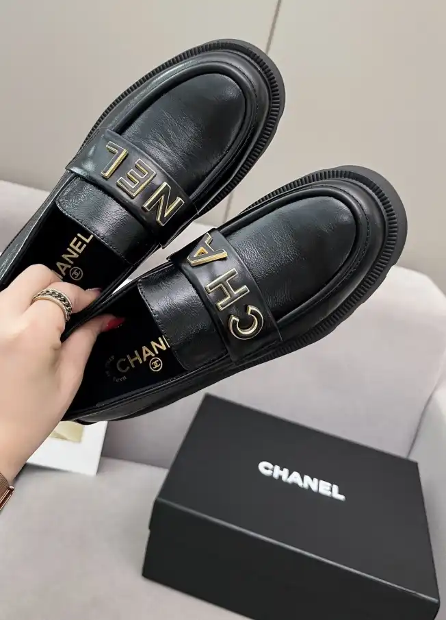 hype Chanel Leather Shoes