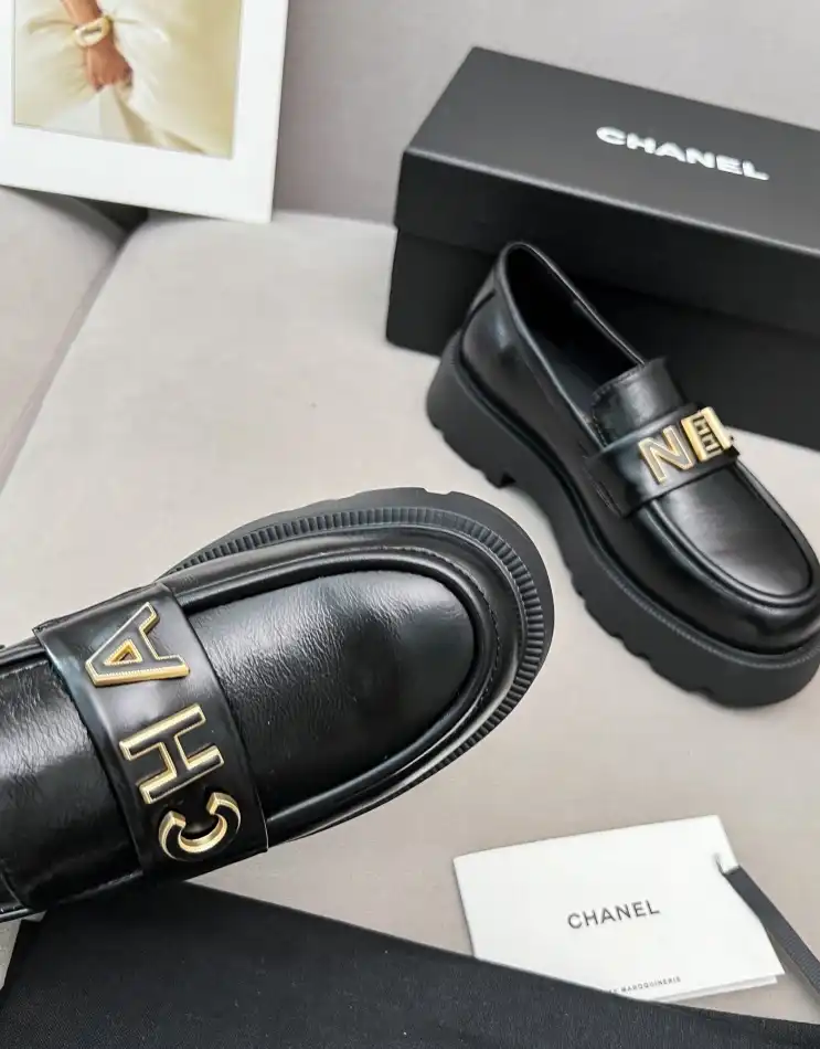 hype Chanel Leather Shoes