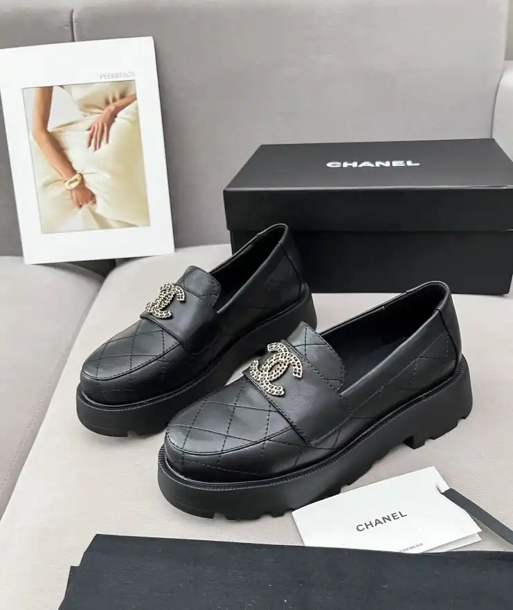 hype Chanel Leather Shoes