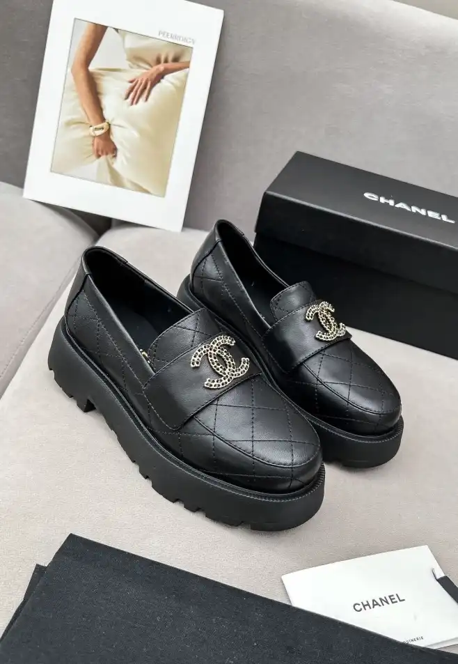 hype Chanel Leather Shoes