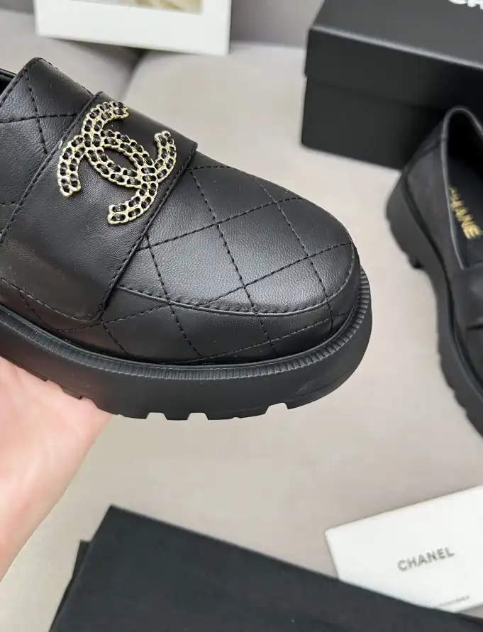 hype Chanel Leather Shoes