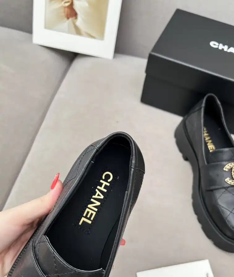 hype Chanel Leather Shoes