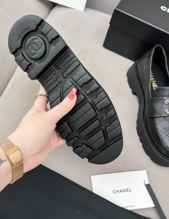 hype Chanel Leather Shoes