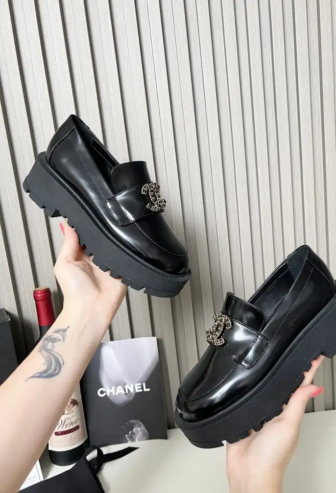 hype Chanel Leather Shoes