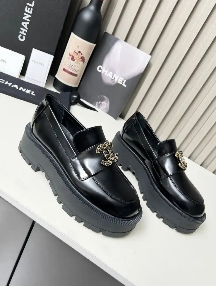 hype Chanel Leather Shoes